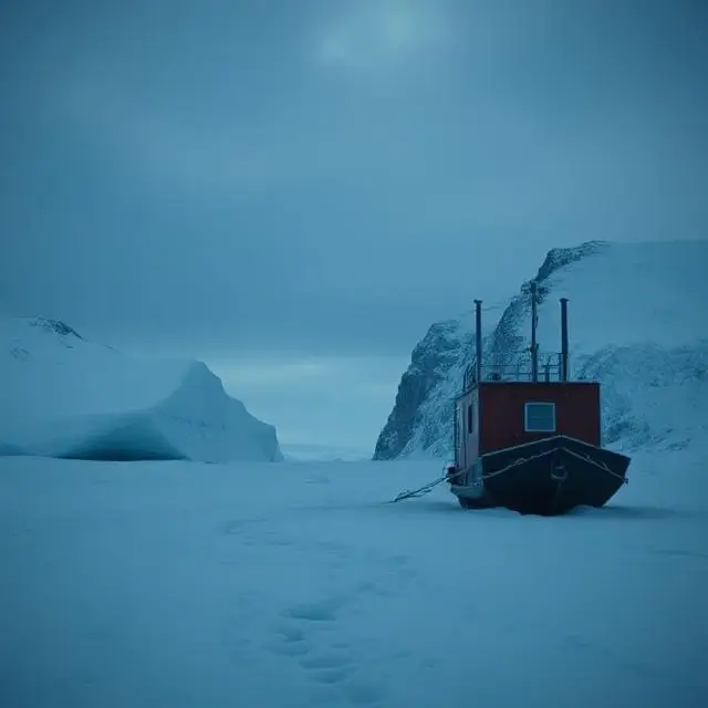 Final, color-graded shot from Arctic Drift