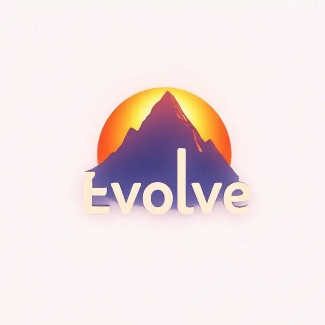 Logo animation 'Evolve'
