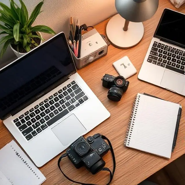 A dramatic black and white mountain landscape representing lighting.
