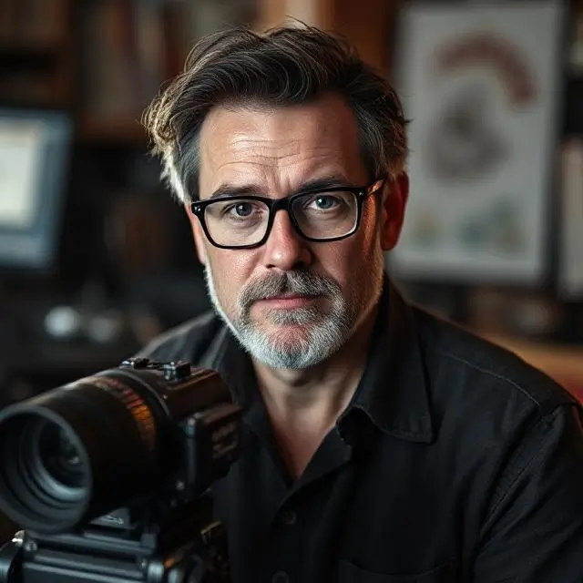 Portrait of a film editor