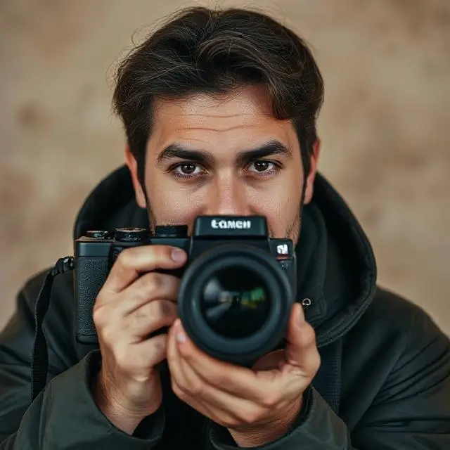 Portrait of a photographer